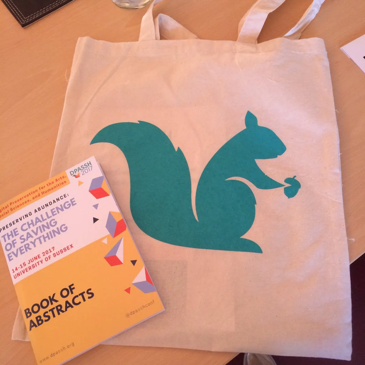 Dpassh tote and book of abstracts