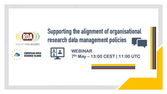 RDA4EOSC-WebinarPolicyAlignment