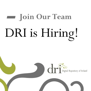 DRI logo with text 'DRI is hiring!'